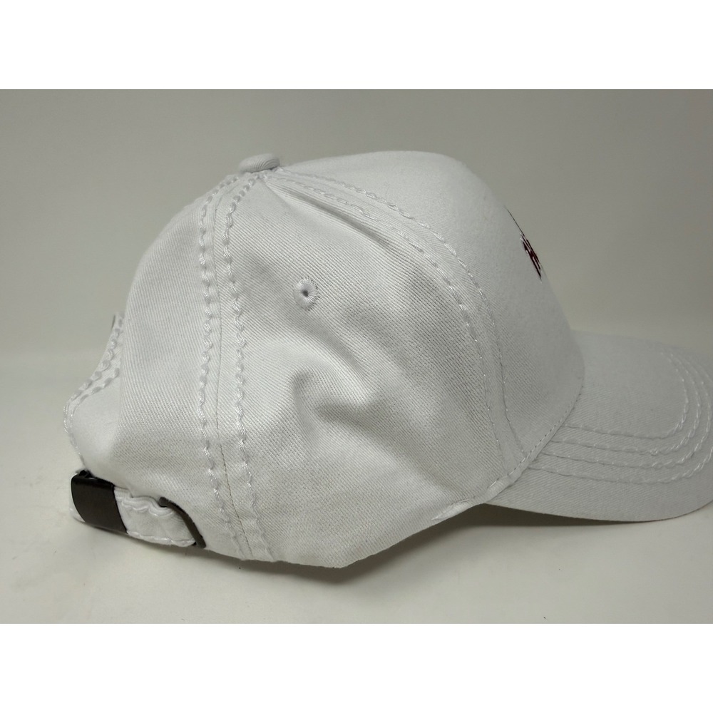 Hard Rock Cafe White Adjustable Cap / Baseball Hat 100% Cotton Est 1971 NWOT - Picture 4 of 6
